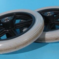 Roata cu cauciuc plin pentru scaun cu rotile Zoom - set