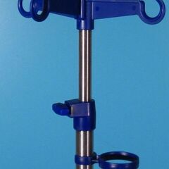 Suport perfuzii din inox cu 4 carlige - Provita