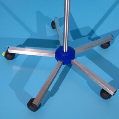 Suport perfuzii din inox cu 4 carlige - Provita