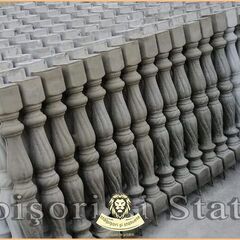 Stâlpișori, baluștri, popici, mosoare, din beton, model B4.
