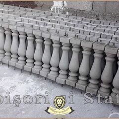 Stâlpișori, baluștri, popici, mosoare, din beton, model B8.