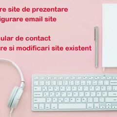 Realizare site de prezentare Editare site web Promovare Google Ads Seo in page