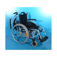 Scaun cu rotile din aluminiu Drive / latime sezut 42 cm