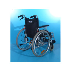 Scaun cu rotile din aluminiu Drive / latime sezut 42 cm