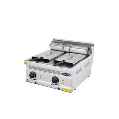 Friteuza profesionala dubla, Ideal Inox, electrica, 8+8 l, Linia 630
