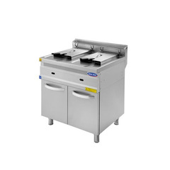 Friteuza profesionala, Ideal Inox, 15+ 15 l, Butelie, Linia 700