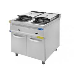 Friteuza profesionala cu 2 cuve 24 l, Ideal Inox, Butelie, Linia 930