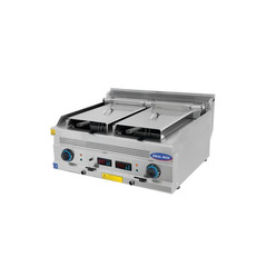 Friteuza electrica profesionala 12+12 l, control digital, Ideal Inox, Linia 700