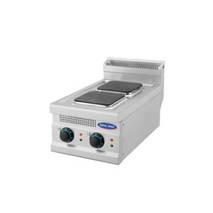 Aragaz electric cu 2 plite patrate, Ideal Inox, Linia 700