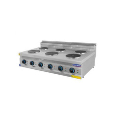 Masina de gatit electrica cu 6 plite, Ideal Inox, Linia 700