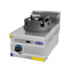 Aragaz profesional cu un foc tip wok, Ideal Inox, gaz natural, Linia 700
