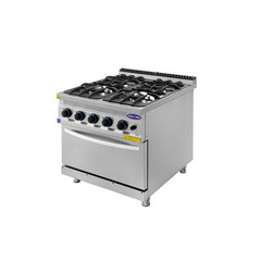 Masina de gatit 4 arzatoare si cuptor, Ideal Inox, 800x930x850, Linia 930, Butelie