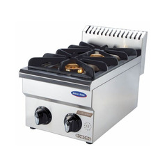 Aragaz profesional 2 ochiuri, Ideal Inox, 300x500x250, Gaz Natural, Linia Eco