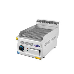 Gratar electric cu placa striata, 40 cm, Ideal Inox, Linia 630