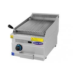 Gratar cu roca vulcanica, Ideal Inox, 40 cm, gaz, Linia 630