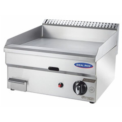 Gratar gaz 1/2 neted, 1/2 striat, Ideal Inox, 500x550x250, Linia Eco