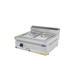 Bain Marie de banc, Ideal Inox, 2xGn1/1, Linia 700