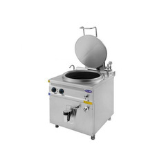 Marmita incalzire indirecta pe gaz, Ideal Inox,150 l, Linia 930