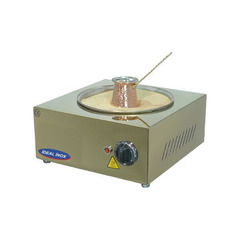 Aparat cafea la nisip, Ideal Inox, inox auriu