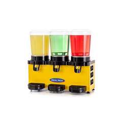 Distribuitor pt suc cu particule, ayran, shalgam, cafea rece, ceai rece, lapte, limonada, 3 cuva de 