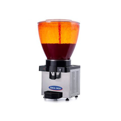 Dozator limonada, sucuri fara particule, 1 cuva 40 l, Ideal Inox, carcasa inox, termostat digital