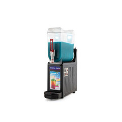 Aparat dozator bauturi cu granita 12 l, Ideal Inox, lumina, negru