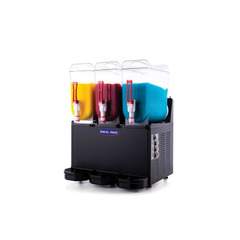 Dozator bauturi cu granita, iaurt, ceai, crema de cafea, crema de cappucino, serbet, Ideal Inox, 3 c