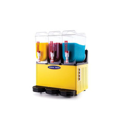 Dozator bauturi cu granita, ceai, crema de cafea, crema de cappucino, serbet, iaurt, Ideal Inox, 3 c