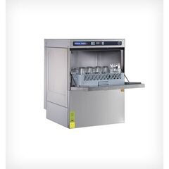 Masina de spalat pahare, Ideal Inox, pompa de evacuare, detergent si agent de clatire, capacitate 40