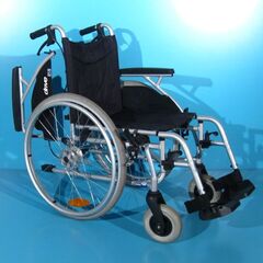 Scaun cu rotile din aluminiu Drive/latime sezut 42 cm