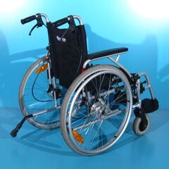 Scaun cu rotile din aluminiu Drive/latime sezut 42 cm