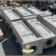 Stâlp susținere garduri, din beton, model S11.