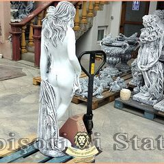 Statuetă domnița erotică, gri patinat, model S30.