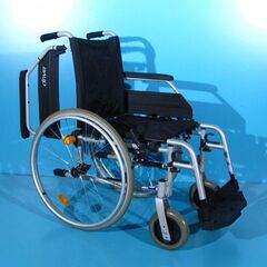 Scaun cu rotile din aluminiu Drive / latime sezut 42 cm