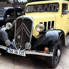 Masina de epoca Citroen Rosalie an fabricatie 1937 atestat vehicul istoric, complet functional