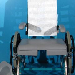 Scaun WC cu rotile din aluminiu Thomashilfen