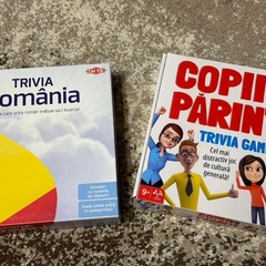 Jocuri de societate, Trivia România, 12+ și Copii vs Părinți, 9+