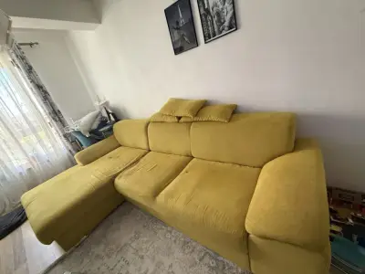 Donez canapea tip colțar extensibil cu lada depozitare Bucuresti sector 4