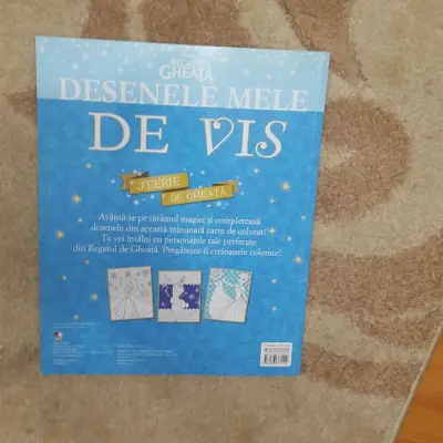 Donez Carti de colorat regatul de gheata 2bucati identice
