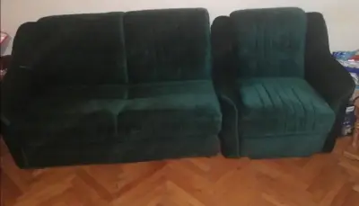 Canapea mica plus fotoliu