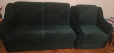 Canapea mica plus fotoliu