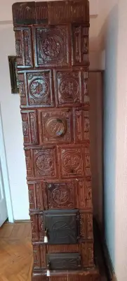 Donez (gratuit) sobă de tercotă foarte puțin folosită 195x65x45 cm
